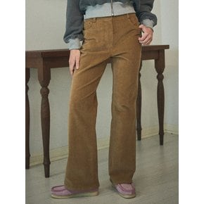 Bailey Corduroy Boots Cut Pants [Beige]