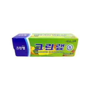 크린랩 주방용랩 랩커터기 칼날커터기 랩포장 음식포장 랩 비닐랩 15cm 30m-H X ( 2매입 )