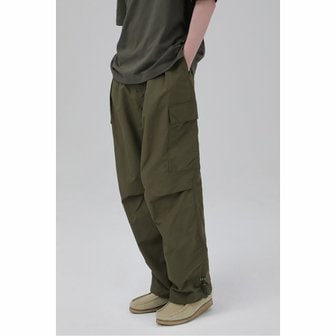 커스텀멜로우 sadsmile utility wide cargo pants CQPAX23221KHX