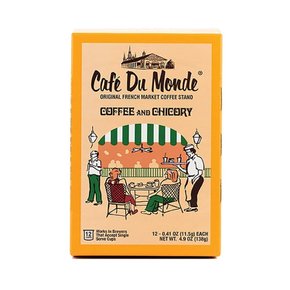 Cafe Du Monde카페드몽드  치커리  커피  싱글  서브컵  큐리브  12개입