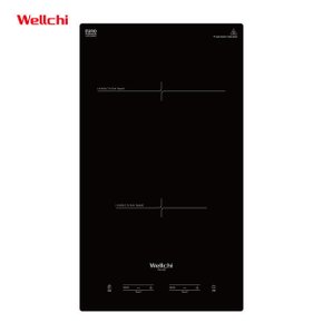 2구 인덕션 빌트인 가정용 전기레인지 매립형 업소용 WEI-200 2.9kW 전자식 터치 방식