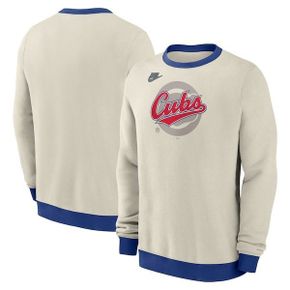 [해외] 1039614 나이키 MLB 시카고 컵스 Cooperstown Collection Fleece Sweatshirt - Cream