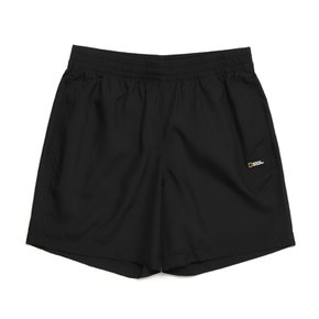 N242MBS410 남성 4부 립스탑 숏팬츠 CARBON BLACK