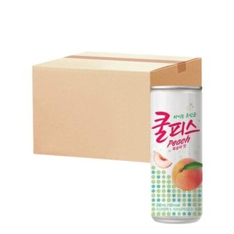  동원 쿨피스 복숭아 230ml 30캔 마시는유산균