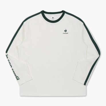 르꼬끄 (30% OFF) 선데이 긴팔 루즈핏 티셔츠 남녀공용 (QP323TRL82_IVY)