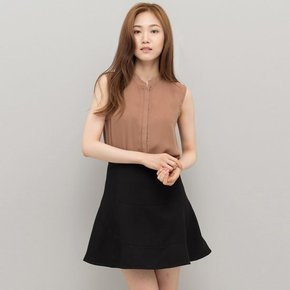 J-ALL ASTER BLOUSE IN DARK BEIGE