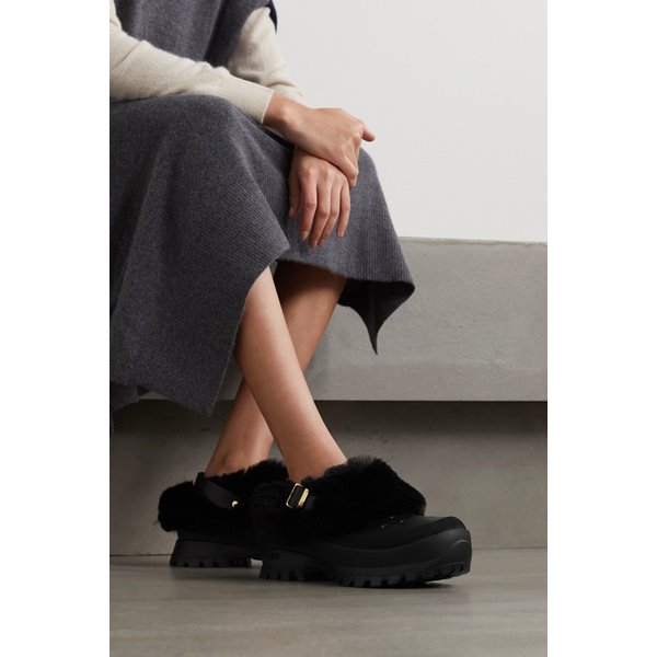 스텔라매카트니 트레이스 인조 퍼 인조 가죽 클로그 10163292707834466