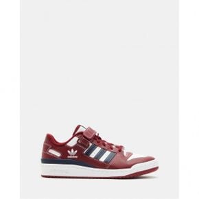 3374818 adidas 아디다스 오리지널스 포럼 로우 - 남성 팀 콜 버건디, Ftwr 화이트  대학 네이비