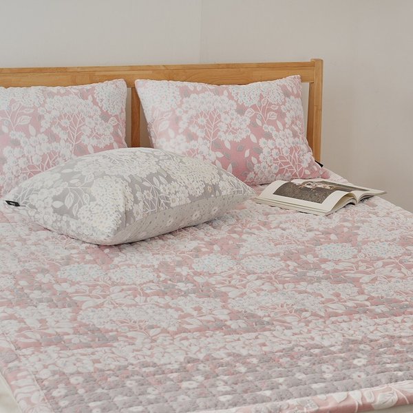 아밍 파우더블룸 착번극세사 밴딩 침대패드 S