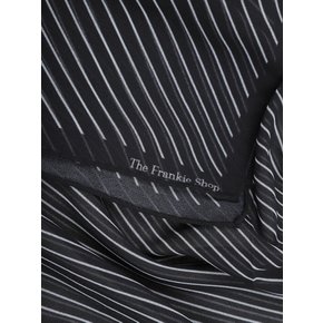 더 프랭키 샵 여성 스카프 FW26 SCFS21169916BLACK WHITE
