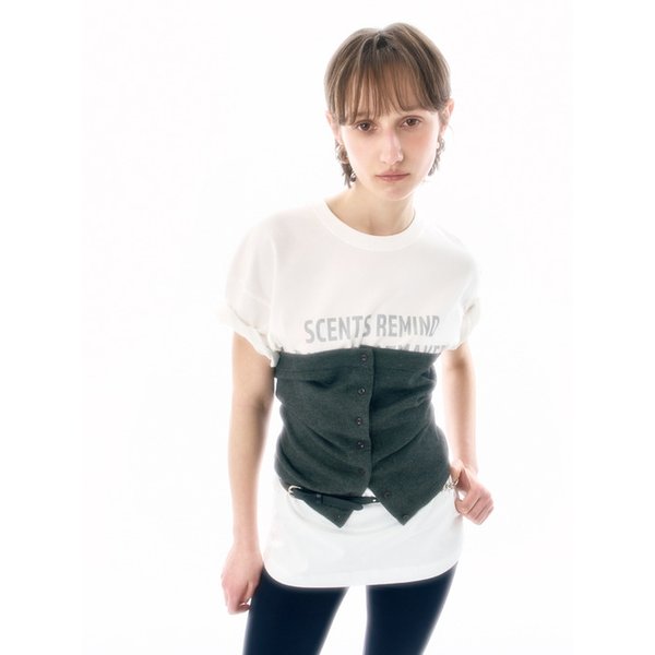 SCENT LETTERING T-SHIRT WT