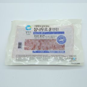 청정원 참나무로 훈연한 베이컨 냉동 1kg