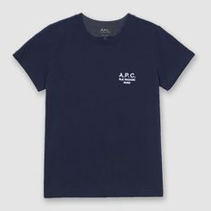 A.P.C. 아페쎄 24SS 여성 데니스 반팔티셔츠 네이비 COEZC F26842 IAK 45558232