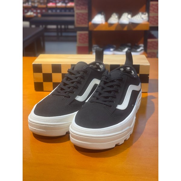 [여주점] (남여공용)스니커즈 셰르파 체크 센트리 Old Skool 올드스쿨 WC (블랙)(VN0A4BVMBMA)