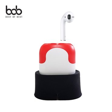 BOB 애플 에어팟 유닛 전용 USB 일체형 충전거치대 싱크독 1세대 2세대 호환 Airpods2 unit charger DOCK