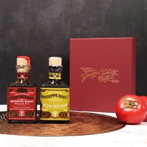  포장상자+쇼핑백 / 주세페주스티 올리브오일 12년산 리카르도 발사믹 식초 선물세트