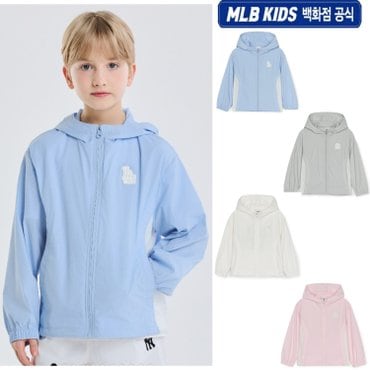 MLB키즈 (백화점 공식) 25SS 스포티브 스트레치 홑겹 바람막이 (4color) 7AWJB0653