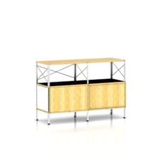 [허먼밀러 공식딜러] Eames Storage Unit 2x2 w. Door (Natural/Zinc)