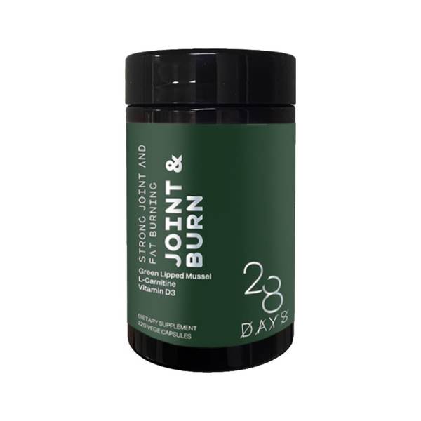 28DAYS 조인트 앤 번 초록입홍합 엘카르니틴 비타민 120캡슐