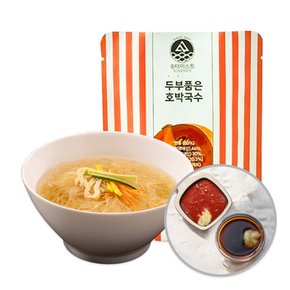 국내산 저칼로리 두부품은호박국수10팩+비빔소스5팩+모밀소스5팩