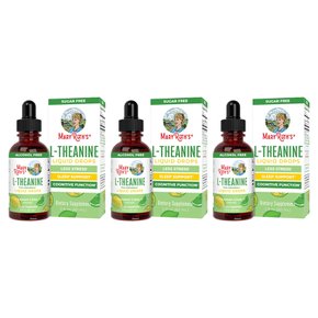 메리루스 슈가프리 어린이 엘테아닌 액상 리퀴드 드랍 60ml 3병 L-Theanine