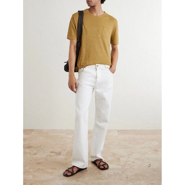 파나레아 리넨 코튼 티셔츠 46376663163000820