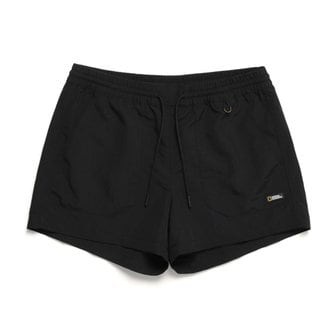 내셔널지오그래픽 [여주점] N242WBS440 여성 3부 할리퀴너스크 숏팬츠 카본블랙