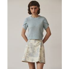 PATTERN SKIRT IVORY