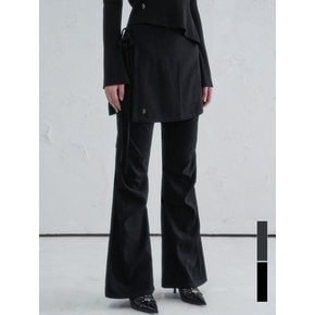 Wrap Layered Pants -  2COL