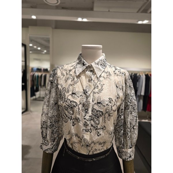 [파주점] 플라워 자수 블라우스 JS4B0BL501
