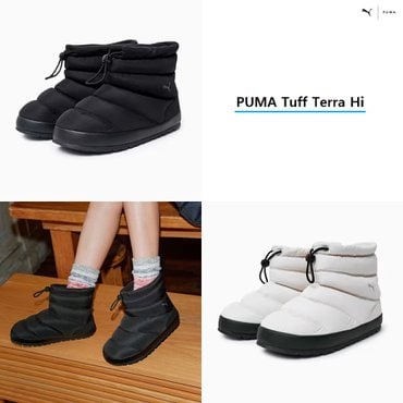 푸마 터프 테라 하이 패딩 슈즈 남녀공용 402177 - 01 02 PUMA Tuff Terra Hi