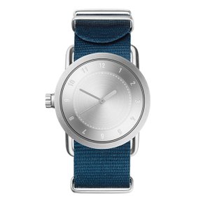 [공식수입정품] TID WATCHES 10220223 No.1 Steel / Blue Nylon Wristband (36) 여성 나토시계