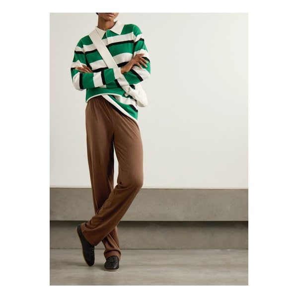 에턴 라운지 코튼 모달 혼방 저지 팬츠 브라운 1647597355789063