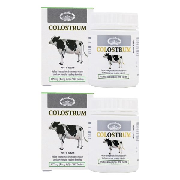 Natures Top 네이쳐스탑 콜로스트럼 초유 820mg 180정 2팩