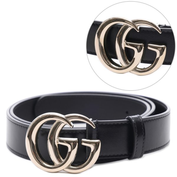 [부산점] 25FW 여성 GG 마몽 슬림 벨트 (625839 0AAA5 1000 25F)