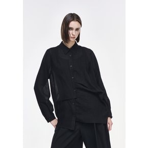 송지오 컬렉션 스컬프트 셔츠