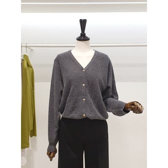 ZOOC [파주점] 쥬크 주크 앙고라 블렌드 브이넥 가디건 V254KSL939