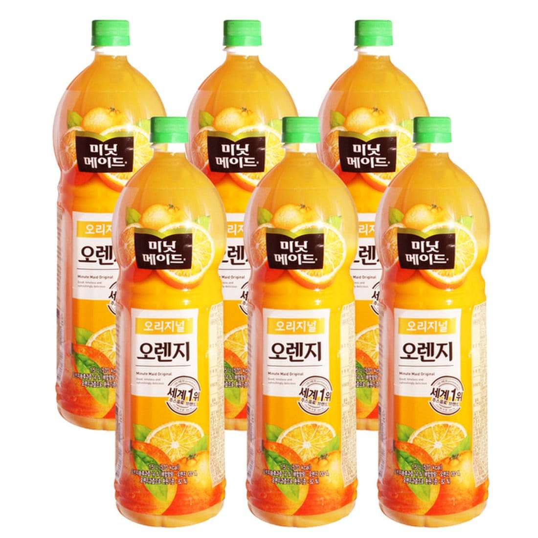 미닛메이드 제주감귤쥬스 1.5L x 6펫 / 주스 과일쥬스, 믿고 사는 즐거움 SSG.COM