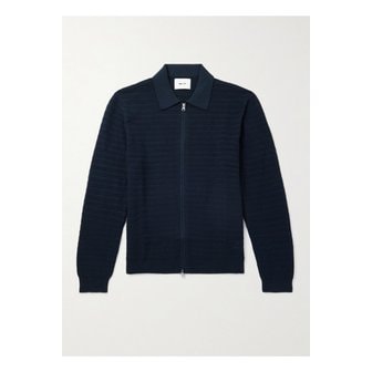 NN07 NN.07 구스타브 오픈 니트 코튼 집업 가디건 46376663162896277