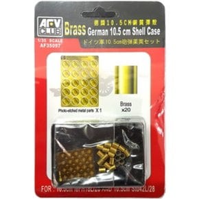 BF35097 1/35 독일군 10.5cm 황동제 포탄피 (Brass German 10.5cm shell case for leFH18L/28 and StuH42L/28 )