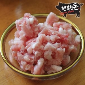 행복한돈 [국내산 냉장] 돼지고기다짐육/돈민찌/뒷다리살 500g