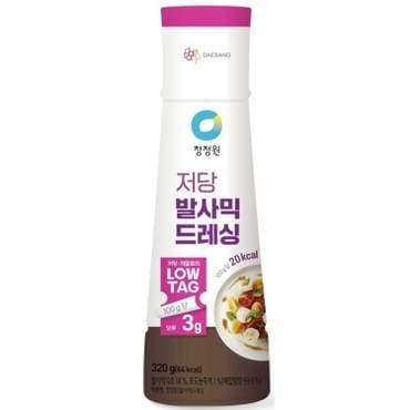 신세계 규격 청정원 저당 발사믹드레싱 320g/1개