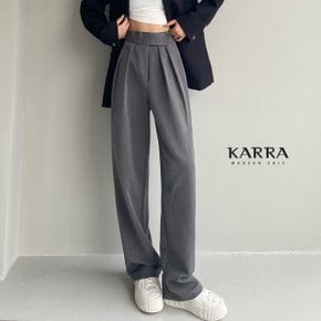 KARRA 오버랩벨트라인슬랙스팬츠_A3F0119