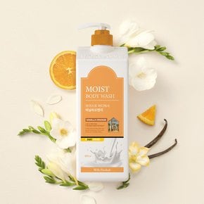 밀크바오밥 모이스트 바디워시 바닐라오렌지 800ml