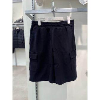 휠라 [여주점] FS2TRH2101X BLK 유니 스웻 카고 세미 버뮤다 팬츠