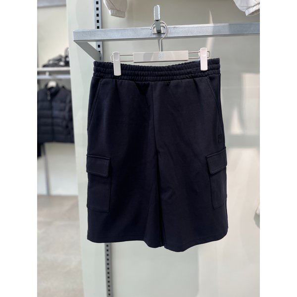 [여주점] FS2TRH2101X BLK 유니 스웻 카고 세미 버뮤다 팬츠