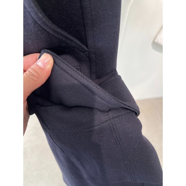 [여주점] FS2TRH2101X BLK 유니 스웻 카고 세미 버뮤다 팬츠