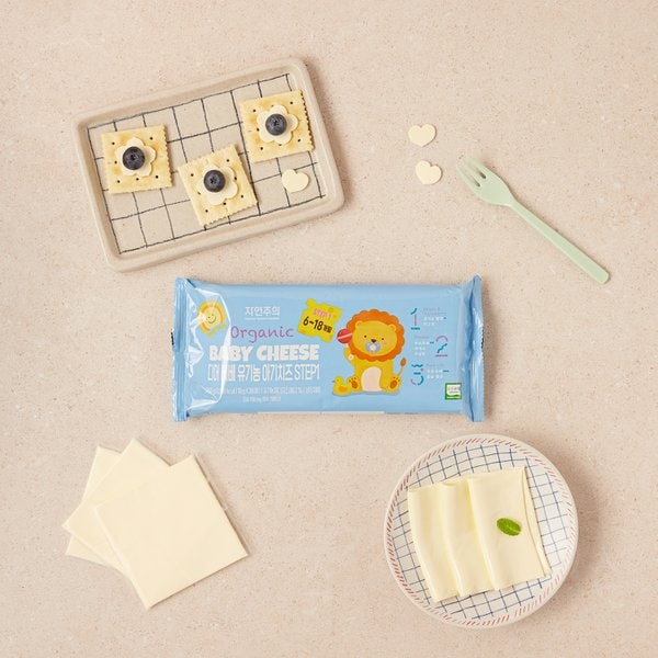 디어베베 유기농 아기치즈 STEP1 360g