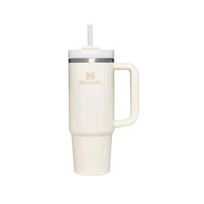 미국 스탠리 손잡이 텀블러 STANLEY The Quencher H2.0 Flowstate Tumbler 30 OZ Cream OffWhite