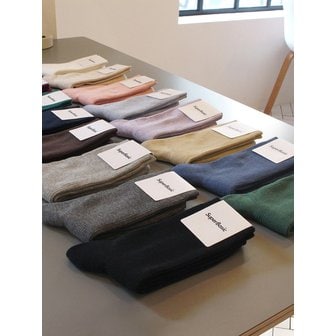 슈퍼베이직 [10set] 1290 남녀공용 골지 양말 10켤레 (30색상)